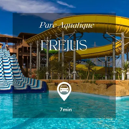 Διαμέρισμα T2,garage,ac,swimming Pool,750 M From The Beach. Fréjus