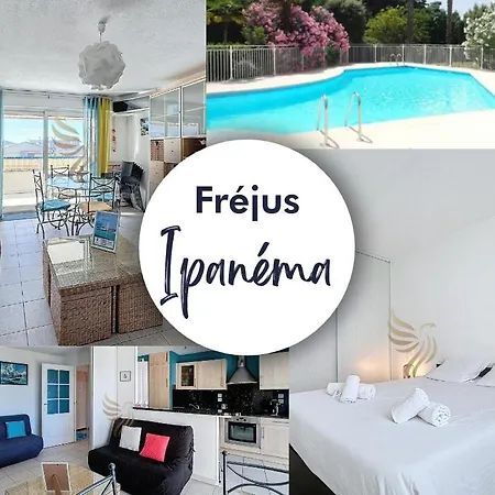 T2,garage,ac,swimming Pool,750 M From The Beach. *